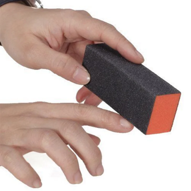 nails salon professional product block 3 sides nail buffer sponge