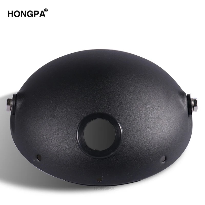  Держатель для передних фар HONGPA черный/хром 7 дюймов мотоциклов