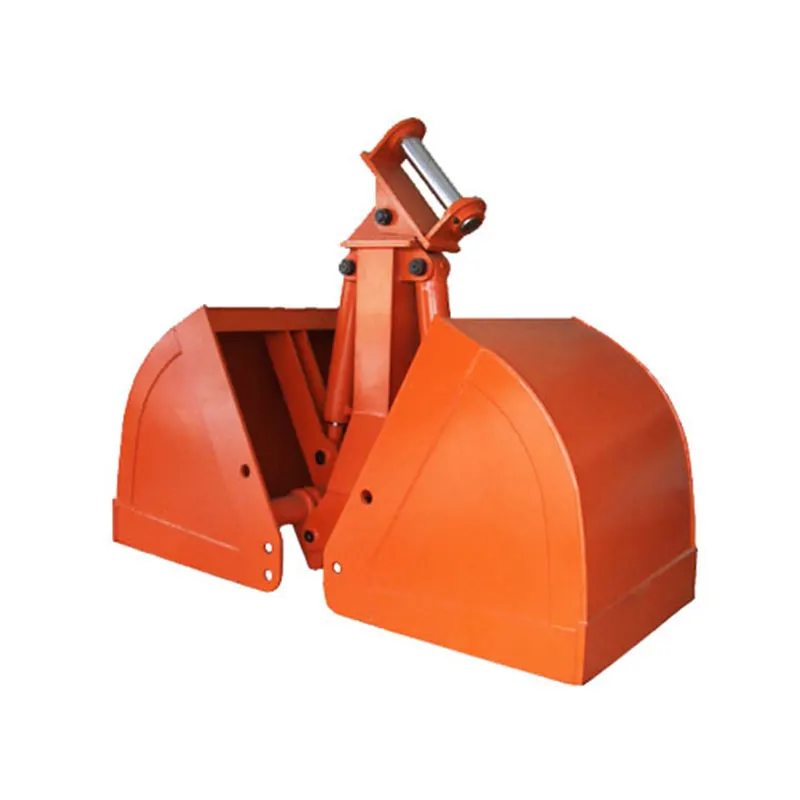 Huitong Machinery Manufacturer Hot Sale Excavator Crane Clamshell Bucket with Heavy Duty Spare Parts