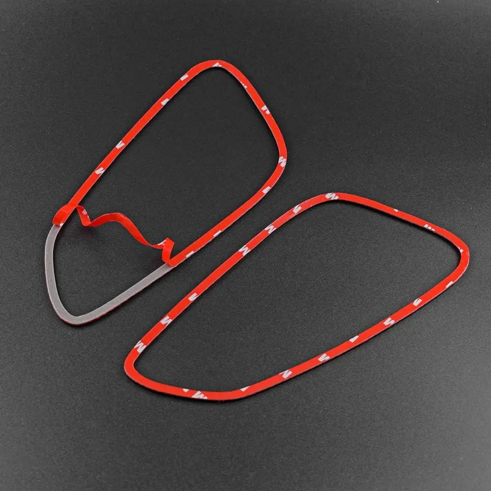 Carbon Fiber Car Door Handle Frame Sticker Interior Trim for Chevrolet Colorado GMC Canyon 2015-2020 New creative modification