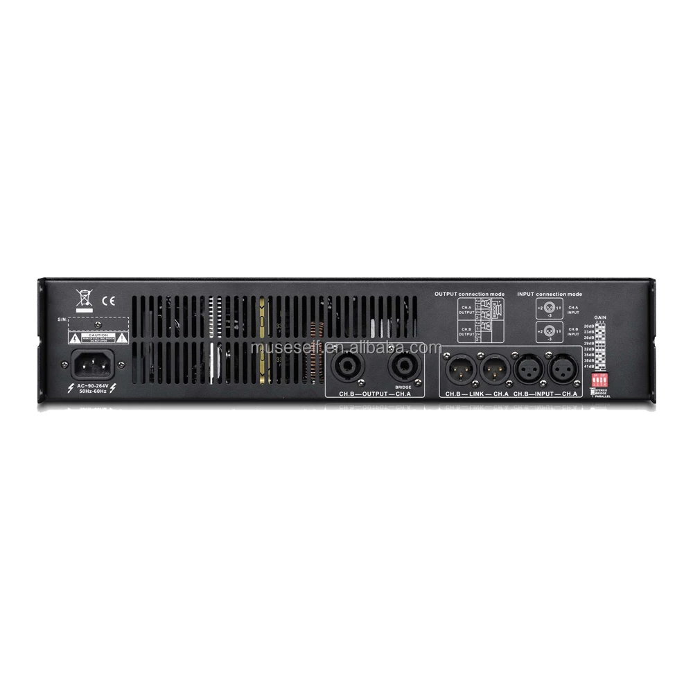 EIF//WG213 Digital Power Amplifier 2 Channel 1300W Sound System Outdoor Class D Professional Audio Power Amplifier