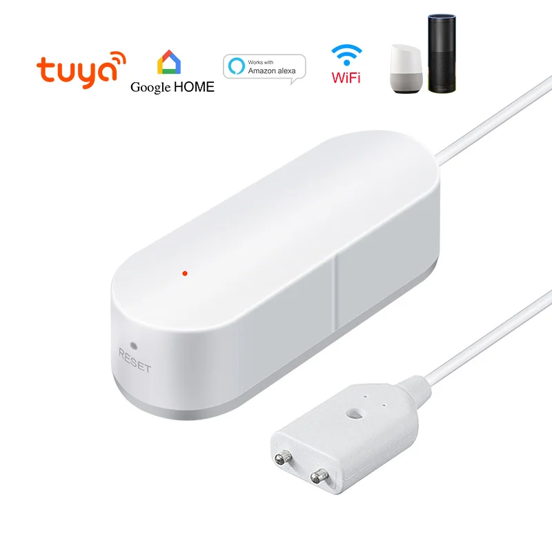 Интеллектуальная беспроводная (Wi-Fi) утечки воды Датчик потока Tuya уровень переполнения Пожарный
