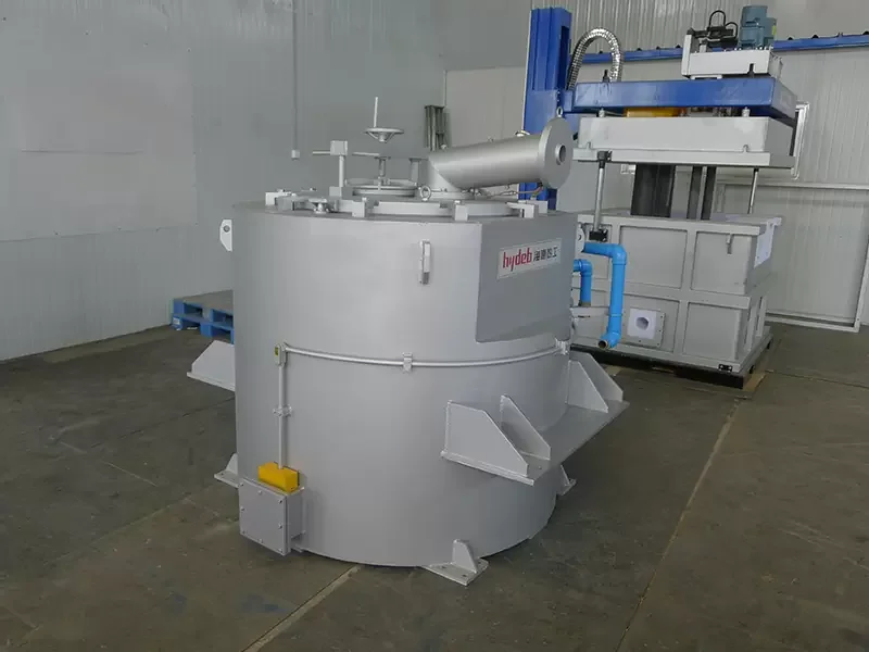 Bath Type Low Pressure Casting Holding Furnace Crucible Aluminium metal recycling furnace For aluminum melting fabrication