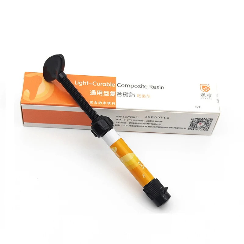 GUANYA Universal Nano Hybrid Light Cure Composite Resin Material binder