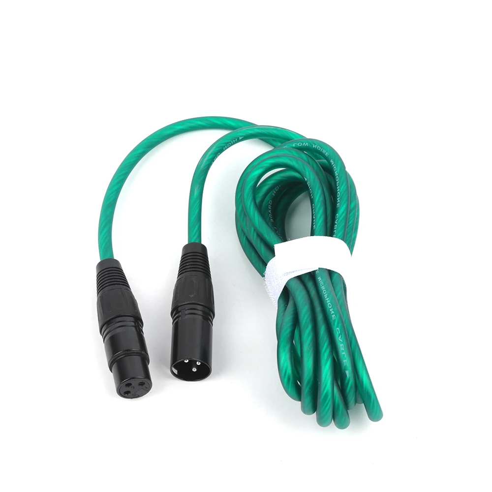 Qanon line revolving bus audio input / output line KTV audio microphone cable XLR male to female XLR balanced wire
