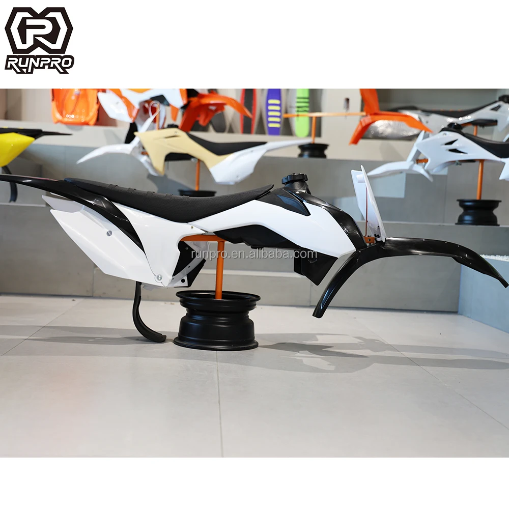 RunPro Motorcycle Dirt Bike Plastic Fairing A Complete Body Kits For KTM85 KTM 85 Body Covering Cowling full body plastic parts