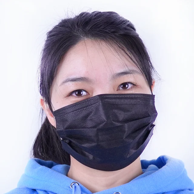 Non-Woven Face Dust Mask Melt-Blown Fabric Protective  Medical Kids Mask Folding Earloop Of Mask