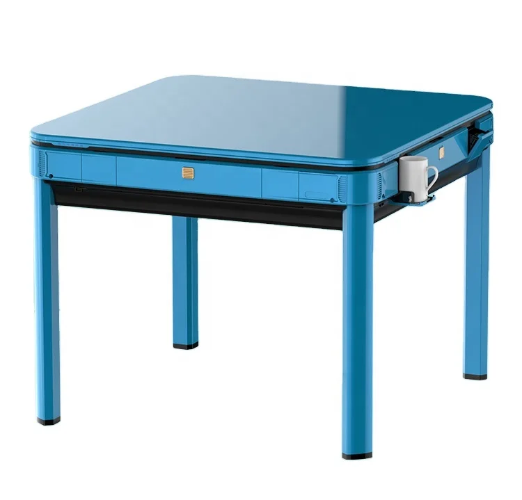 Guanque Wholesale Custom Affordable Regular Style Automatic Coffee Mahjong Table Automatic White