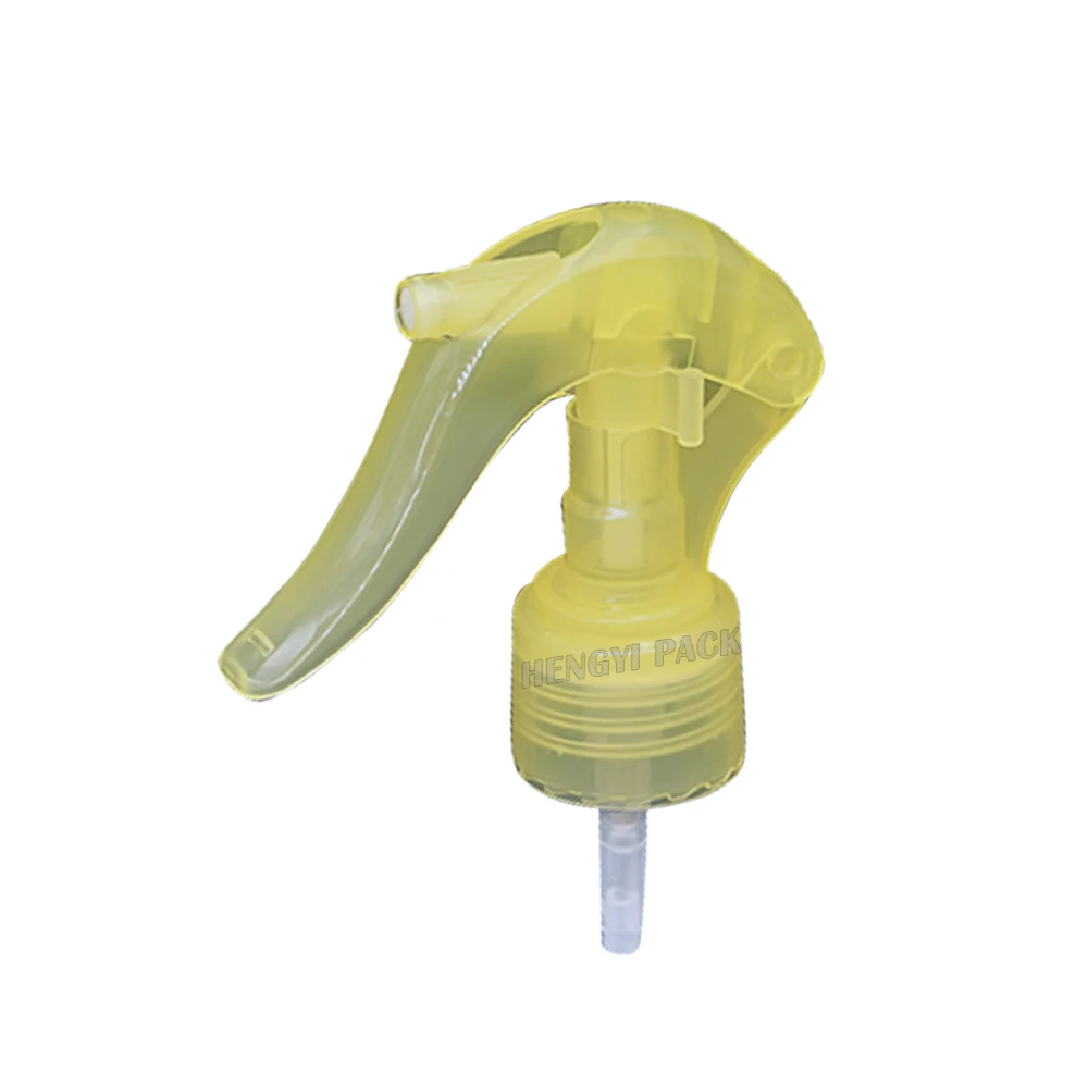 Mini Trigger Sprayer Finger Sprayer All Plastic Smooth Collar Ribbed Collar 20/410 24/410 28/410 for Perfume Spray Bottle