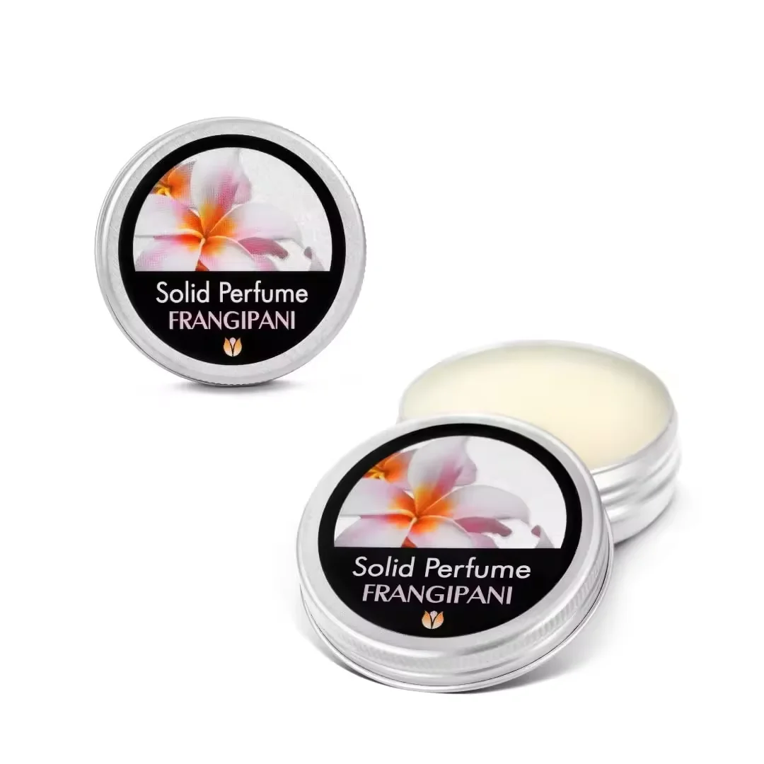 Wholesale Price Solid Perfume Balm Compact Body Fragrance Cream Mini Organic Solid Perfume