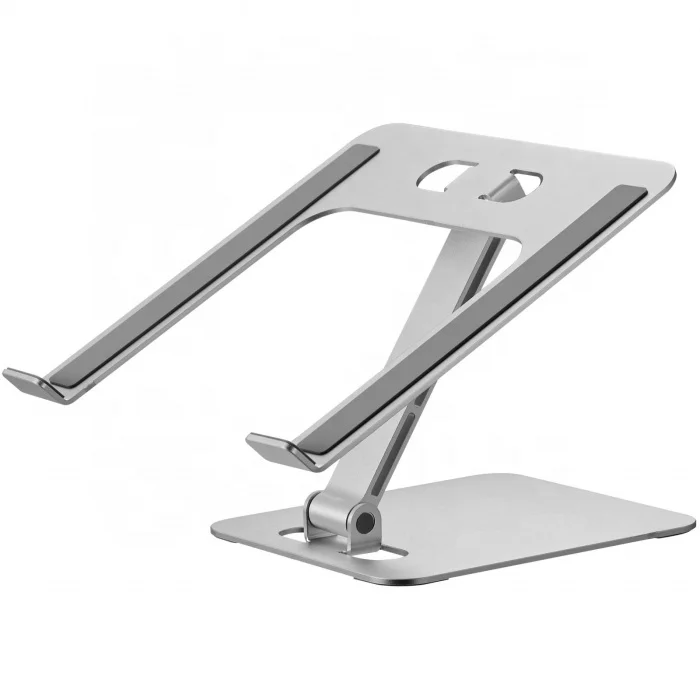 Factory directly sale accept customized adjustable aluminum alloy laptops holder tablet stands for macbook air pro