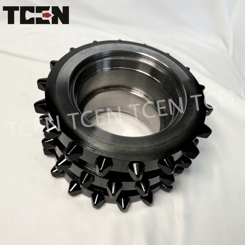 Pipe jacking machine TCI disc cutter hob for underground pipe lines