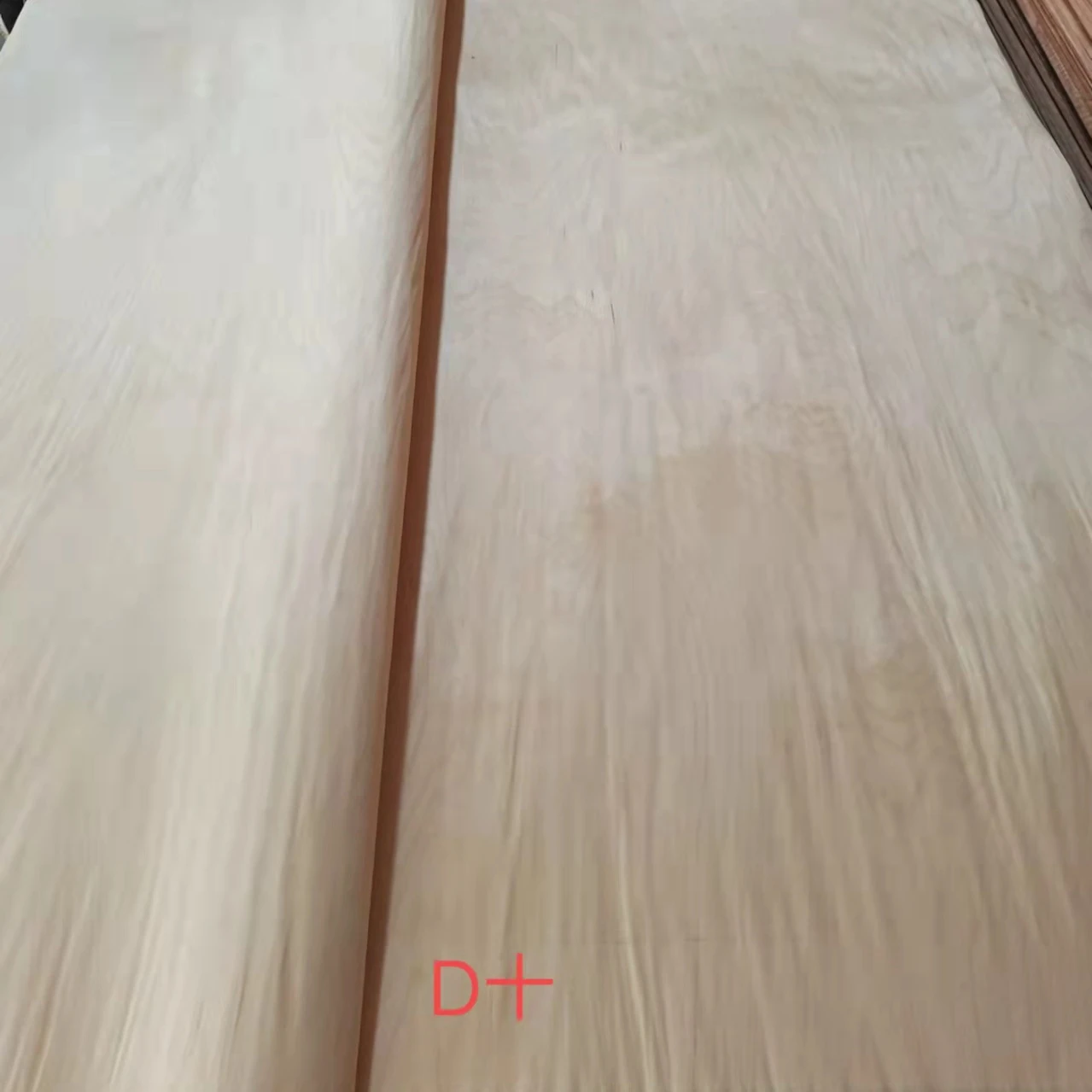 Songchuan 0.28mm Russia Baltic Birch Wood Face Veneer D+ E C grade at Cheap Price