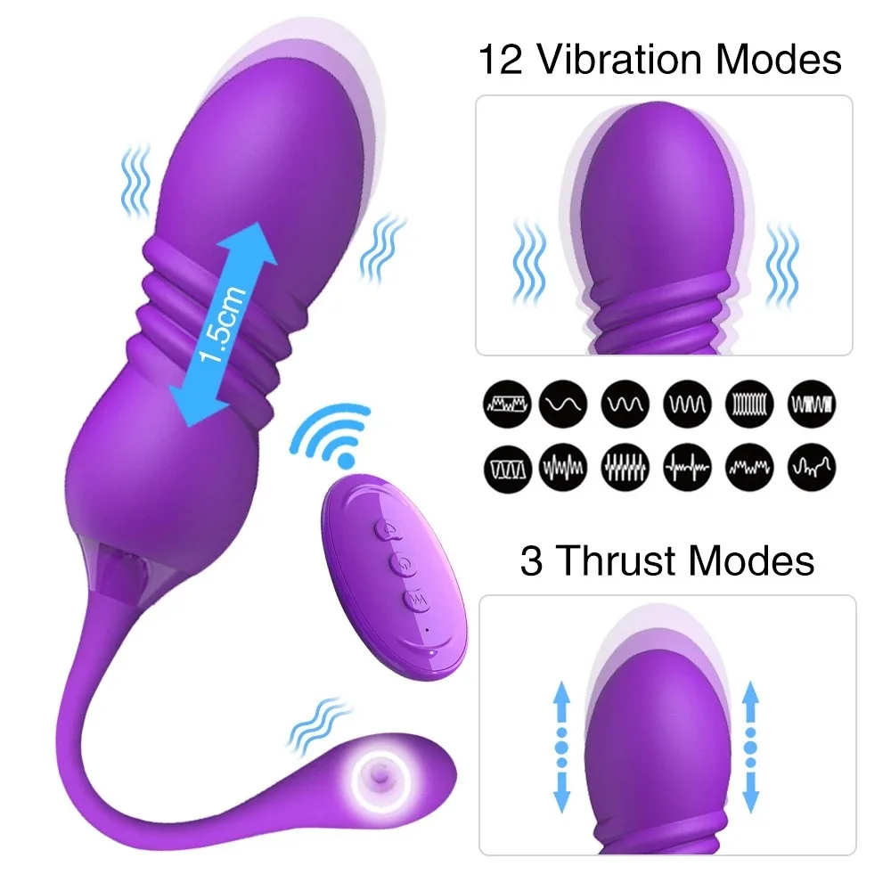 Thrusting Wireless Remote Love Egg Sex vibration jumping egg remote control massage vibrating egg vibrator for female