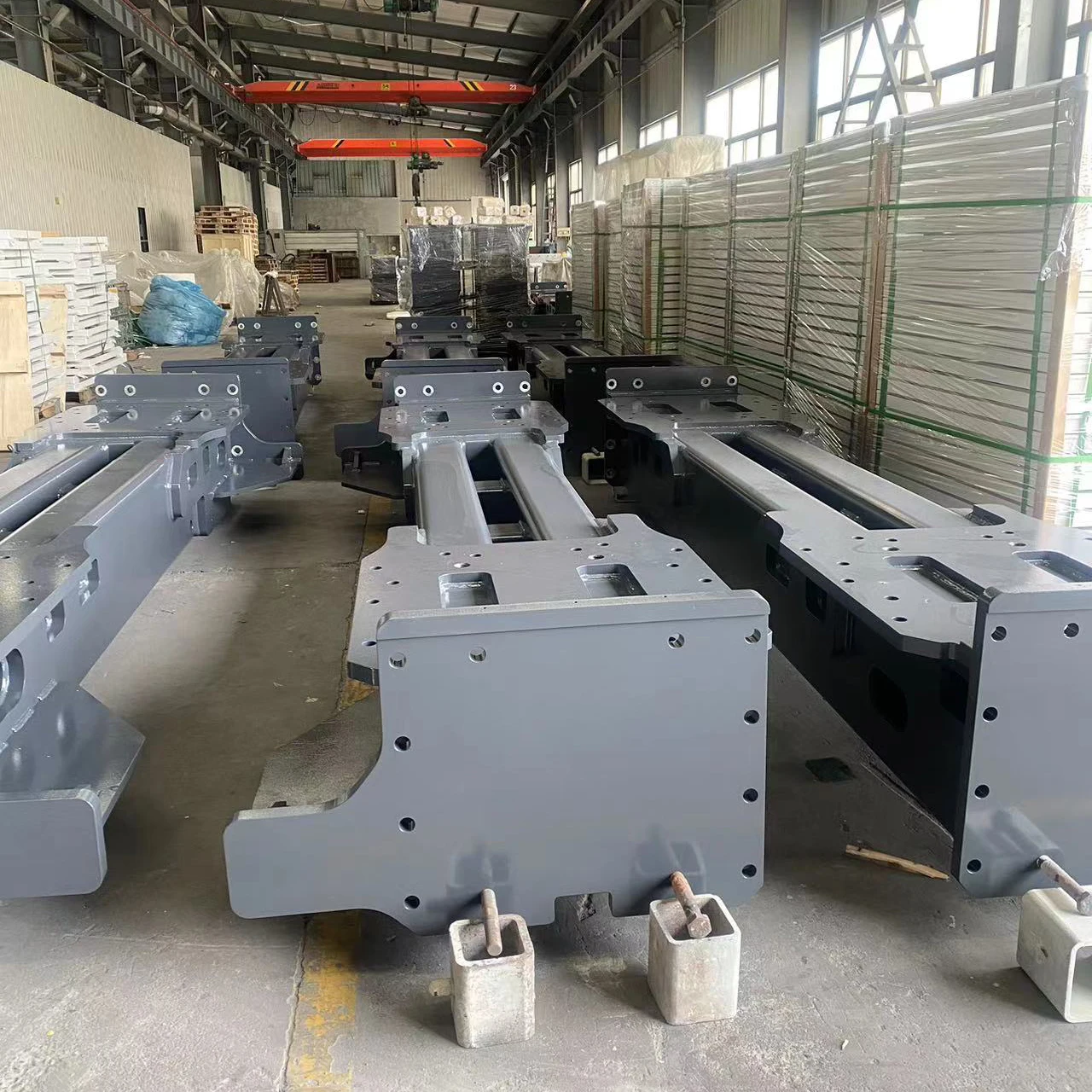 OEM Perfect Large Metal Column Fabrication Custom Weld Structural Machining Part