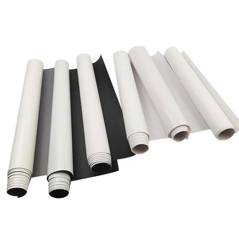 Factory Wholesale PVC Flex Banner Rolls printing mechanical printing material frontlit banner panaflex rolls