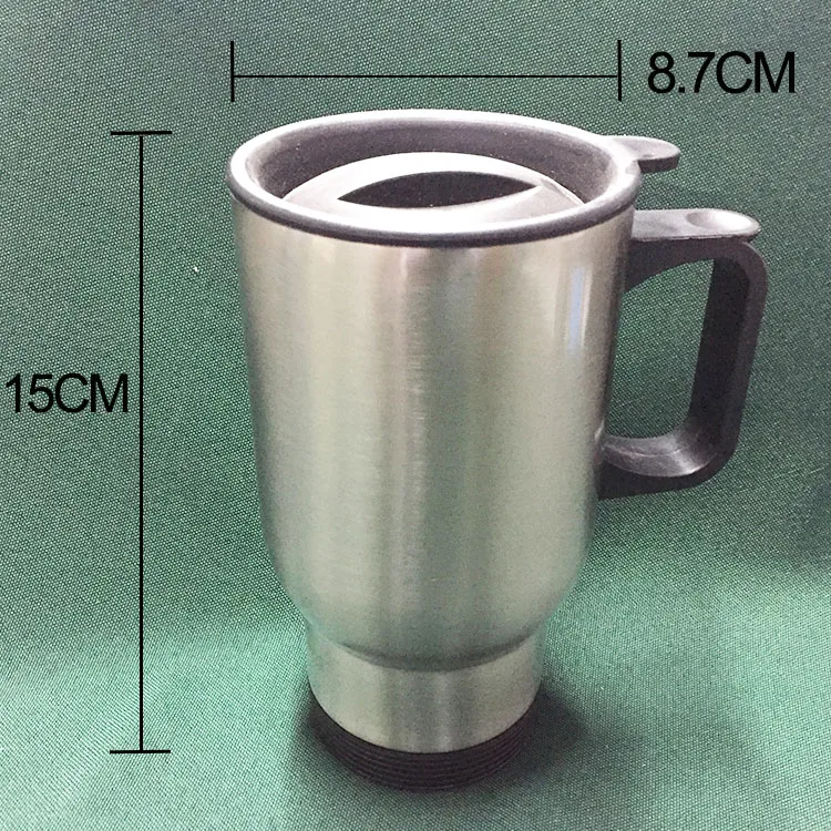 14oz Double Wall Eco-Friendly Stainless Steel Travel Mug Sublimation Car Cup Coffee Drinkware Custom Size 500ml Creative