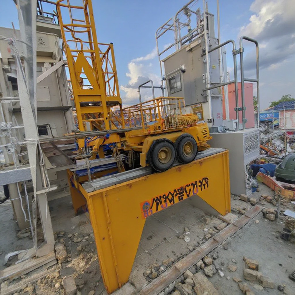 Second Hand Tower Crane Zoomlion Brand 6515-10T 2021 Year Used Tower Crane