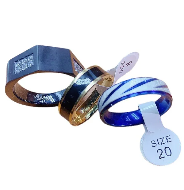 Fashion stainless steel men ring for Wholesale  N230560