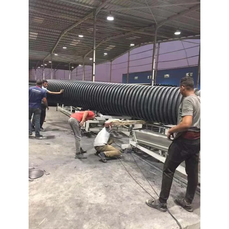 600mm PE Double Wall Corrugated Pipe Production Line Making Machine Extruder