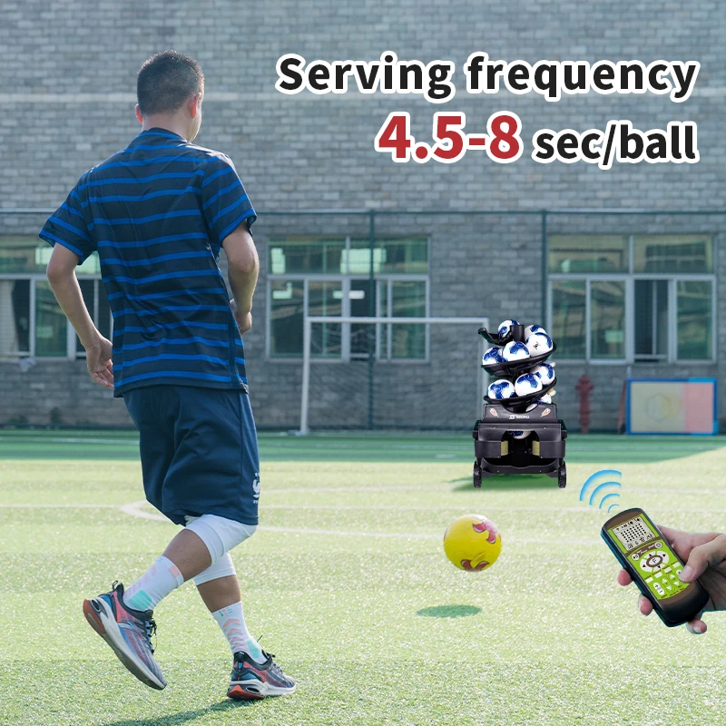 Intelligent Football machine soccer training equipment F2101 with remote control