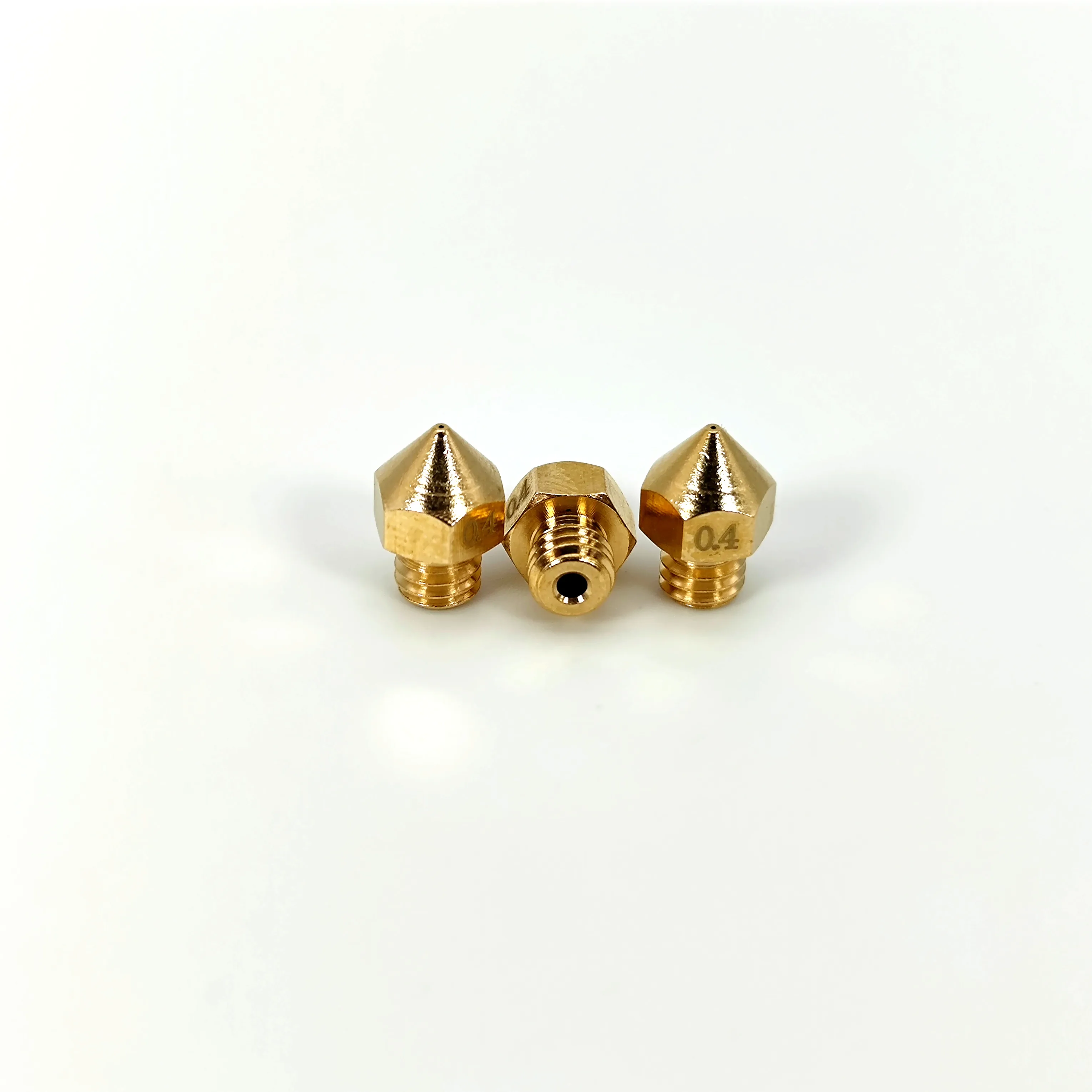3D printer E3D V6 Brass nozzle 3D printer Brass nozzle CR10 Extruder Brass nozzle