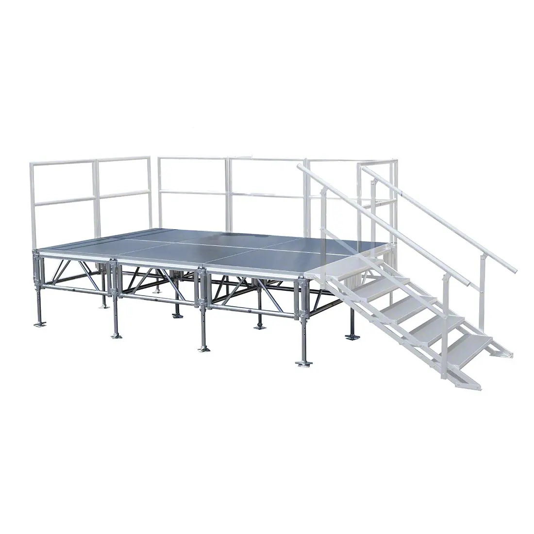 Aluminum Lighting Dancing Performance Event Portable Stage Outdoor Structure Platform Truss Accessories
