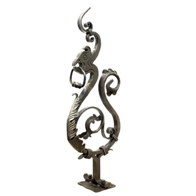 Недорогие перила из кованого железа для лестницы оптовая продажа