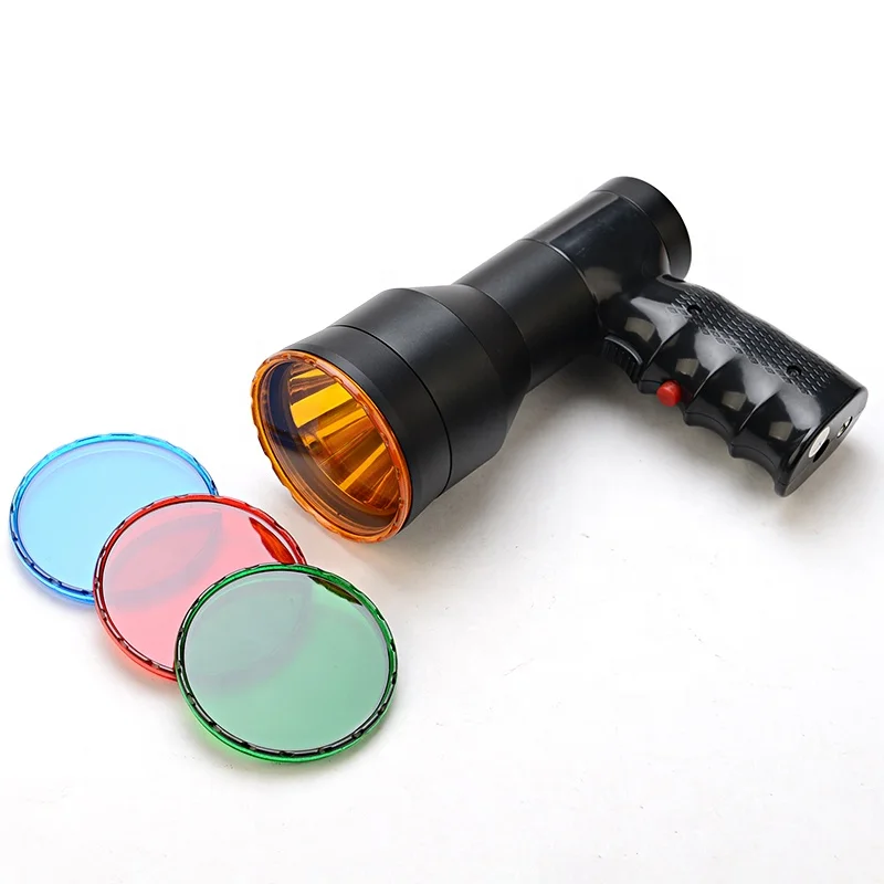 80000lux Led Torch Light for Hunting and Security, Led Rechargeable Flashlight