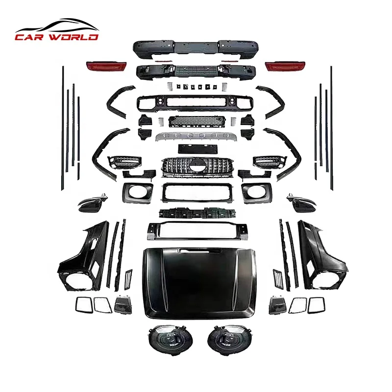 Car Body  Kits Plastic For G class old upgrade new For Mercedes-Benz G-Class W463 upgrade W464 AMG style  PP plastic material