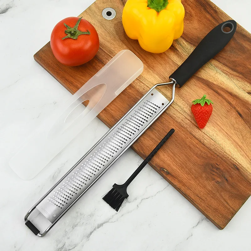 304 Stainless Steel Cheese Grater Lemon Zester Kitchen Gadget Vegetable Cheese Grater Shredder Halloween, Christmas