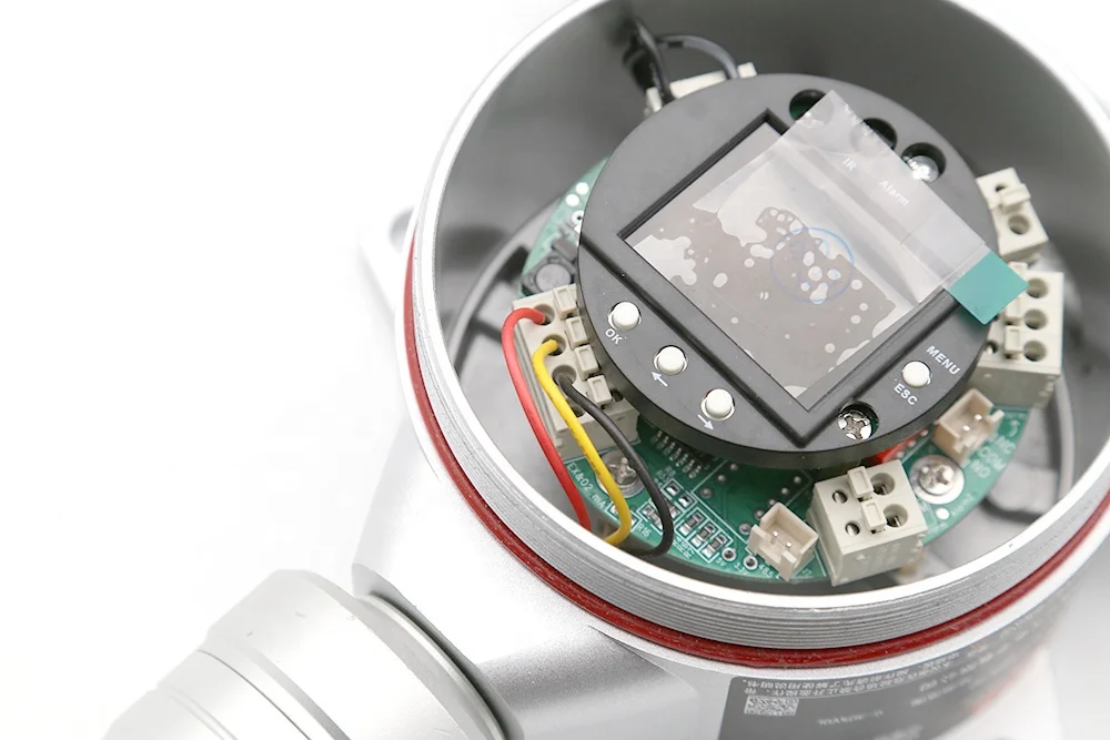 Eranntex MIC500-CLO2 Die-cast Aluminum enclosure CLO2 Gas Detector with 0-30%VOL ATEX Certificates 24 hours Monitoring