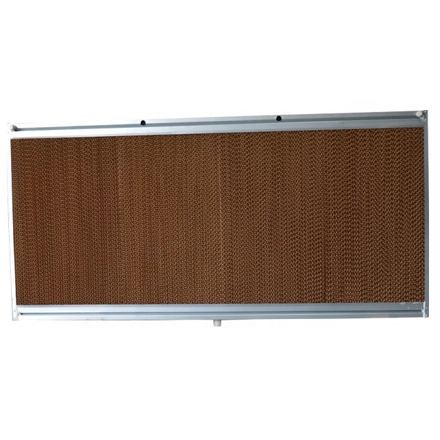 greenhouse used wet curtain for water evaporative cooling system