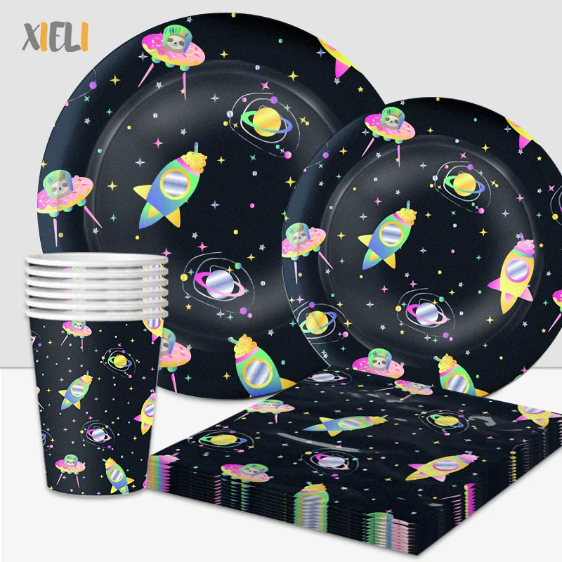 XIELI Vietnam Party Manufacturer Custom Greaseproof Microwavable Disposable Paper Tableware Set