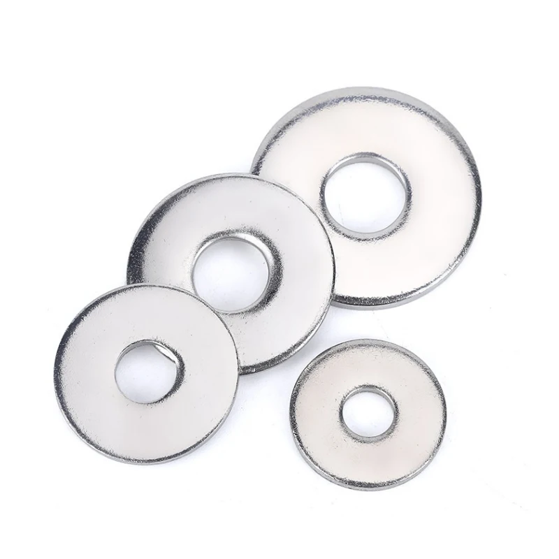 Good Quality INOX Stainless Steel SS304 SUS304 ANSI AISI 304 A2-70 1.4301 Flat Washer DIN125