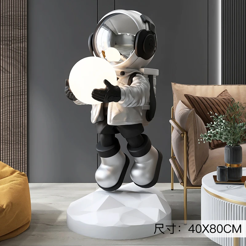 Galactic Light astronaut decoration living room large floor home accessories Astronaut TV cabinet tray office opening Joe move