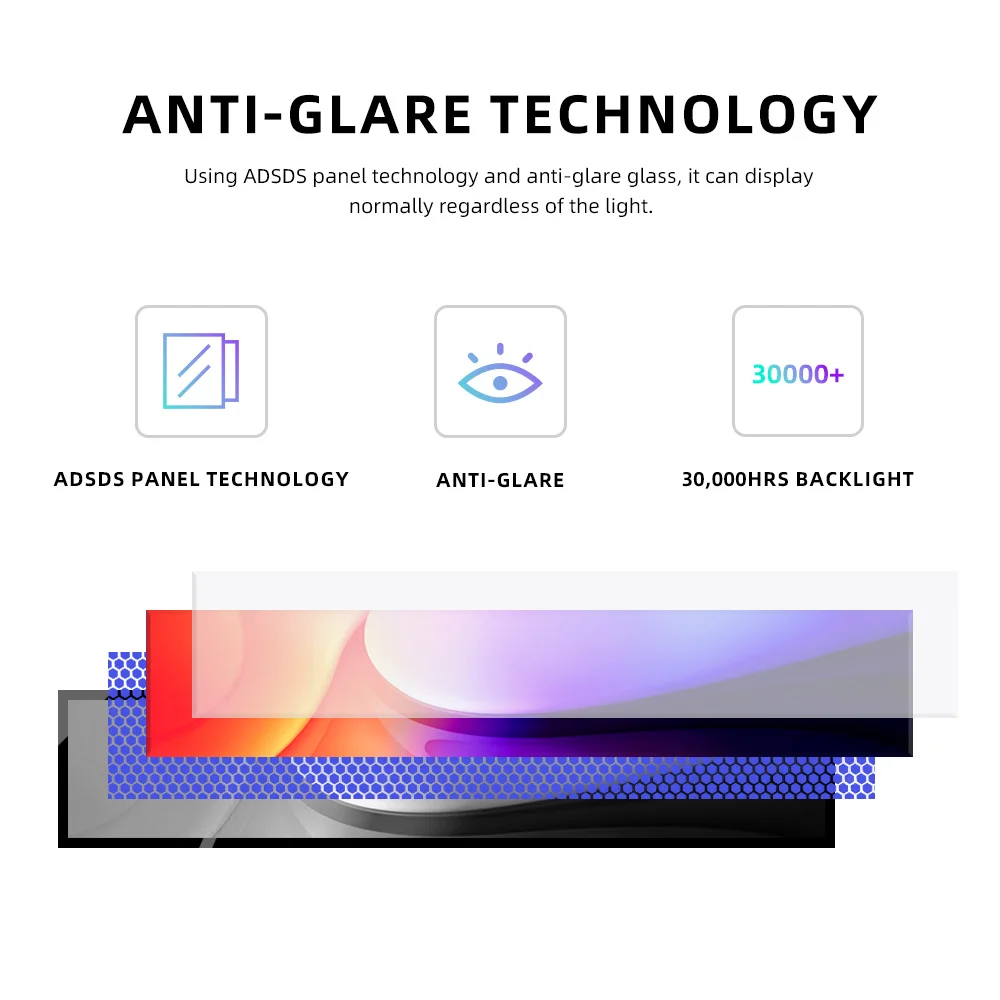 OMD OEM Ultra Thin Digital Display Shopping Mall 23.1inch Restaurant Wall LCD Panel Advertising Display Digital Signage