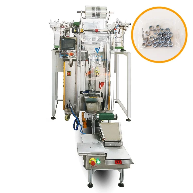 Feiyu Automatic Counting Sorting Furniture Fittings Parts Screw Nuts Bolt Bag Packaging Machine