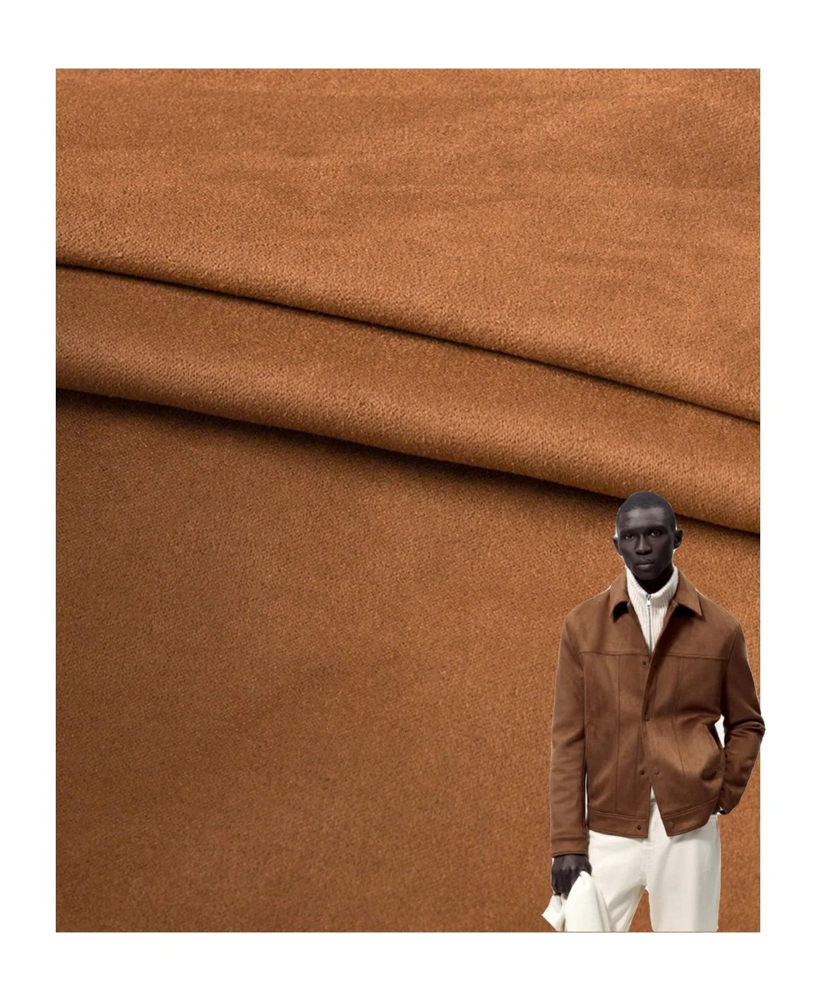 2023 New Collection Hot Sell 100% Polyester Micro Fiber Woven Recycled Suede Fabric For Sofa