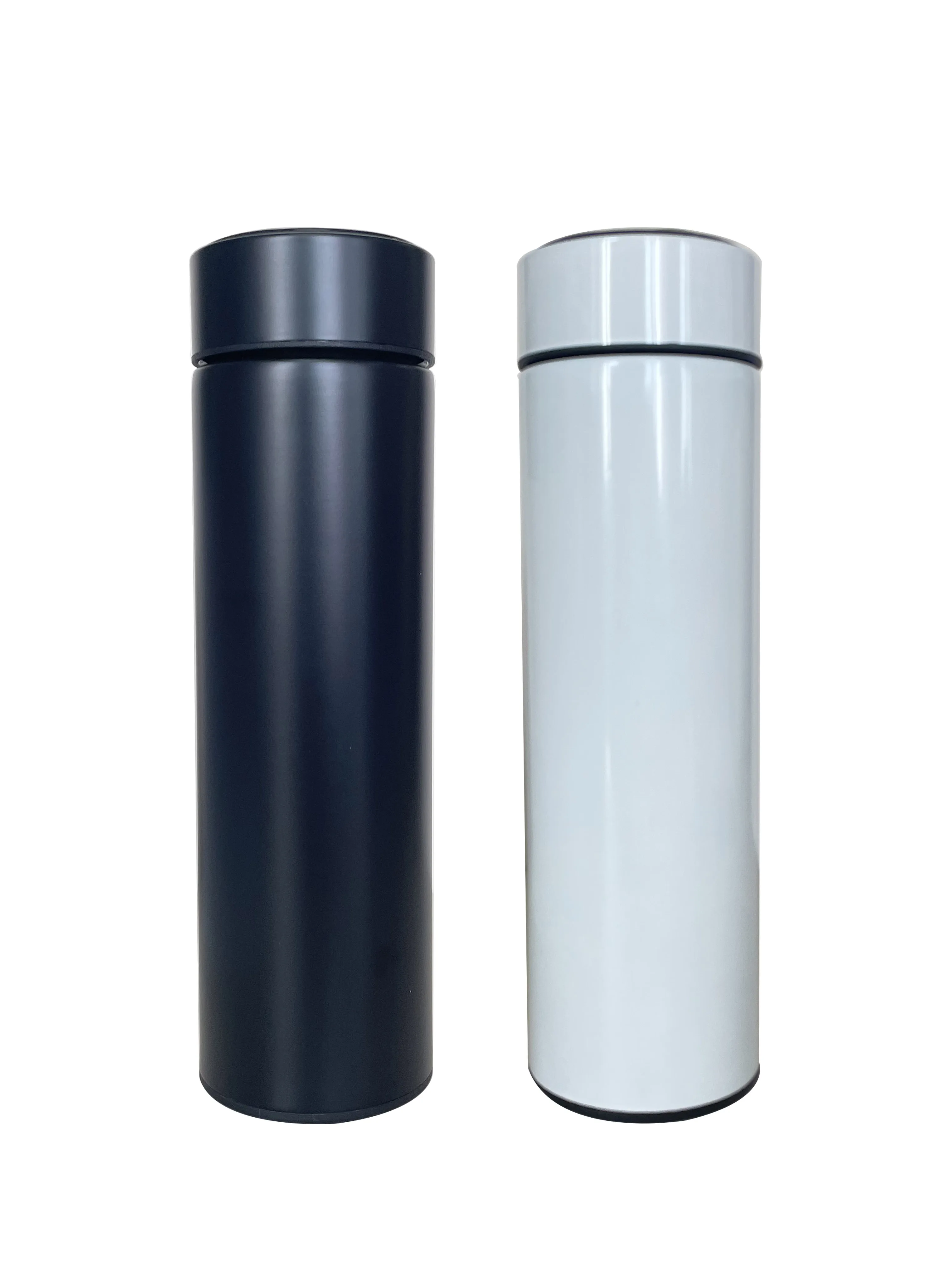 Custom Logo Double Wall Vacuum Insulated Stainless Steel Thermos Flask LED Temperature Display Smart Water Bottle