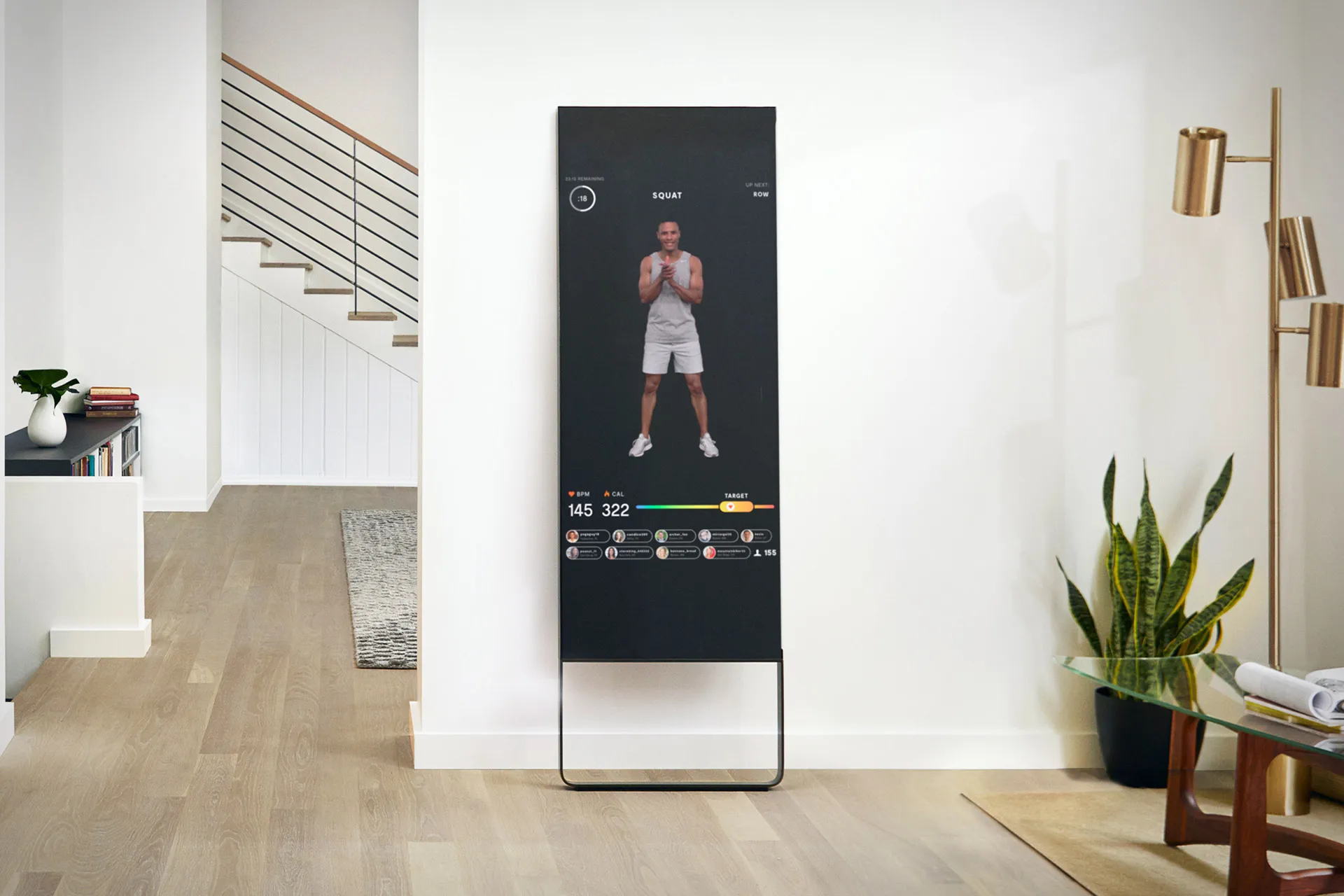 Free Sample Smart Workout Mirror Exercise Fitness Magic Mirror Digital Signage and Displays Kiosk Advertising Players Screens