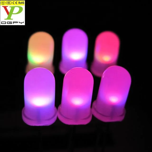 led diode 3v 5mm milky