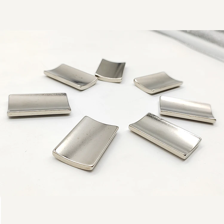 custom design neodymium segment  arc Shape generator neodymium strong magnet