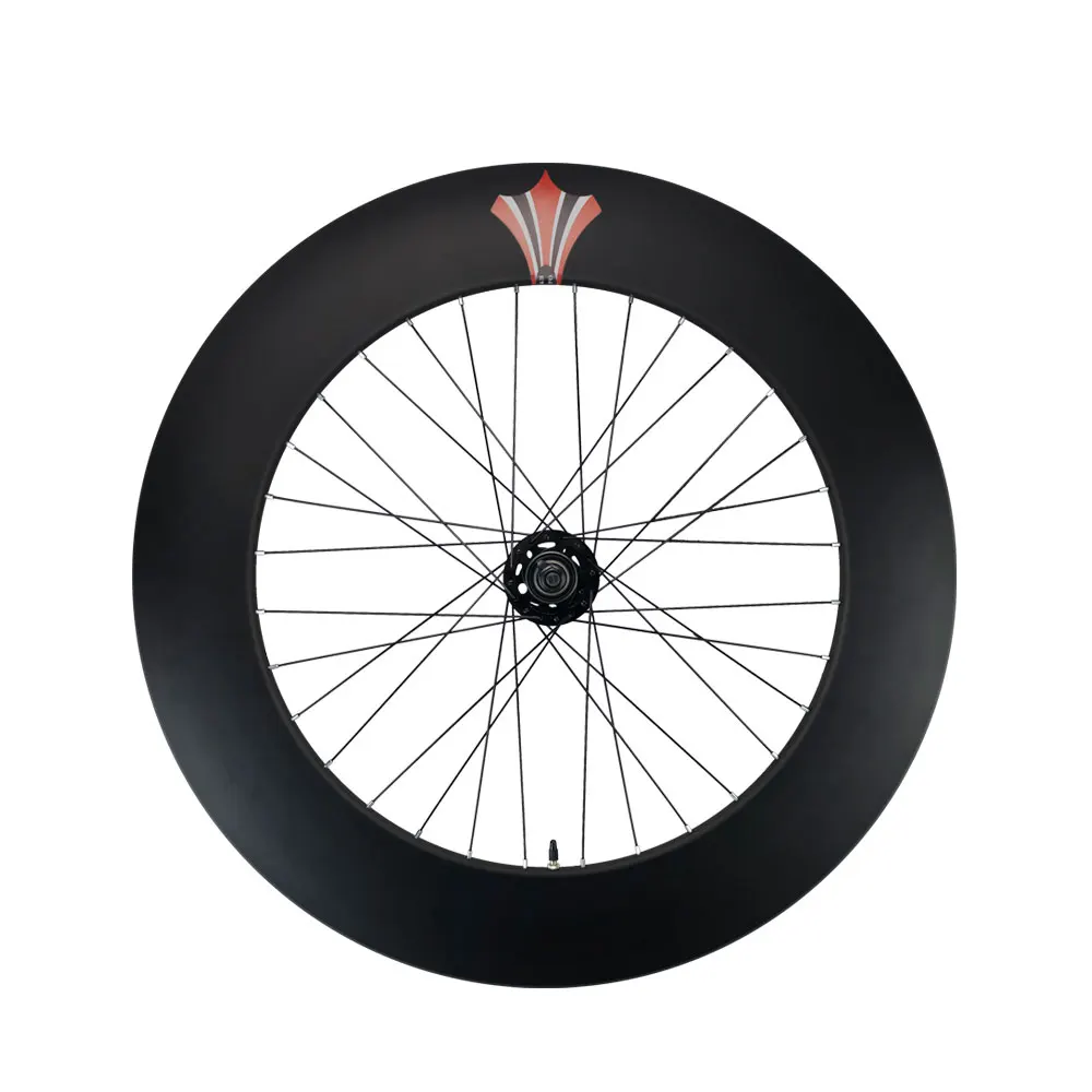 High Quality Single Speed 90MM Fixed Gear Bike Bicycle Aluminum Alloy Fixie Wheelset 700C Road Bike Fixie Wheels