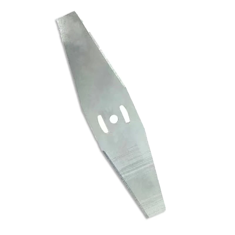 Durable gear mower mulching blade 2 teeth SK5 polished blade grasscut replacement blade for lawnmower