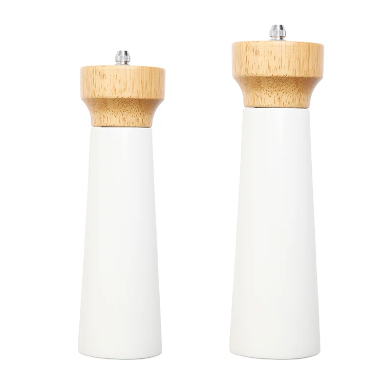 Оптовая продажа, новый стиль, 6 дюймов, великолепная гладкая Ручная Керамическая мельница для перца и соли