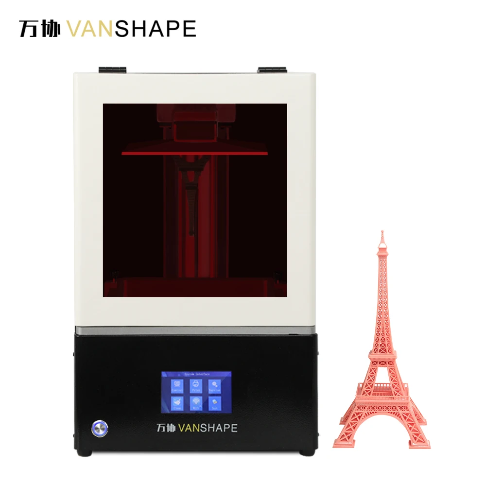 Vanshape  LCD Jewelry 3D Printer Price High Precision Monochrome Screen Photosensitive Resin 3D Printer