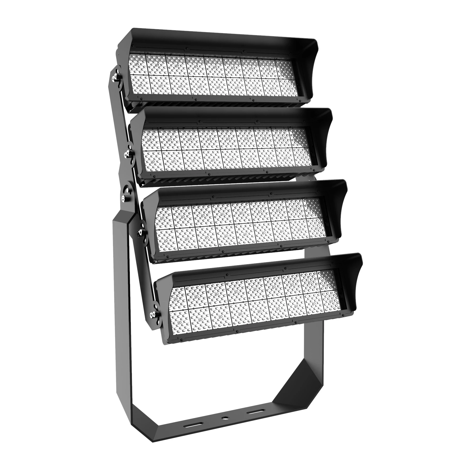 Shenzhen factory die-casting aluminum ip65 waterproof tennis court 4 modules 1000w  led stadium light