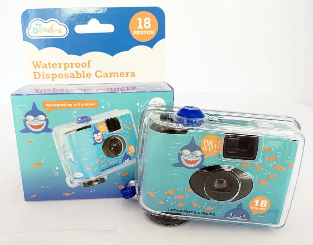 Factory disposable waterproof film camera underwater design for promotional gifts in summer