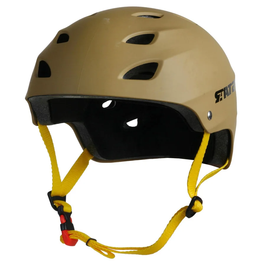 
High Quality Canoeing Water Rafting Kayak CE proved Safety Helmets ABS shell Soft EVA foam adjustable liner Water sports Helmet 